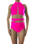 GRACE Leotard Base - Hot Pink